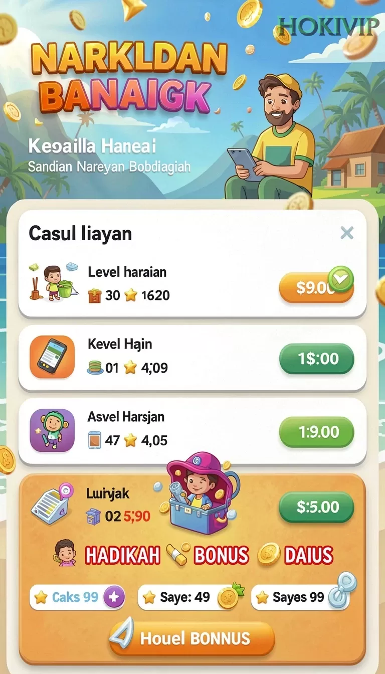 Cuplikan layar GEBYAR4D — halaman utama