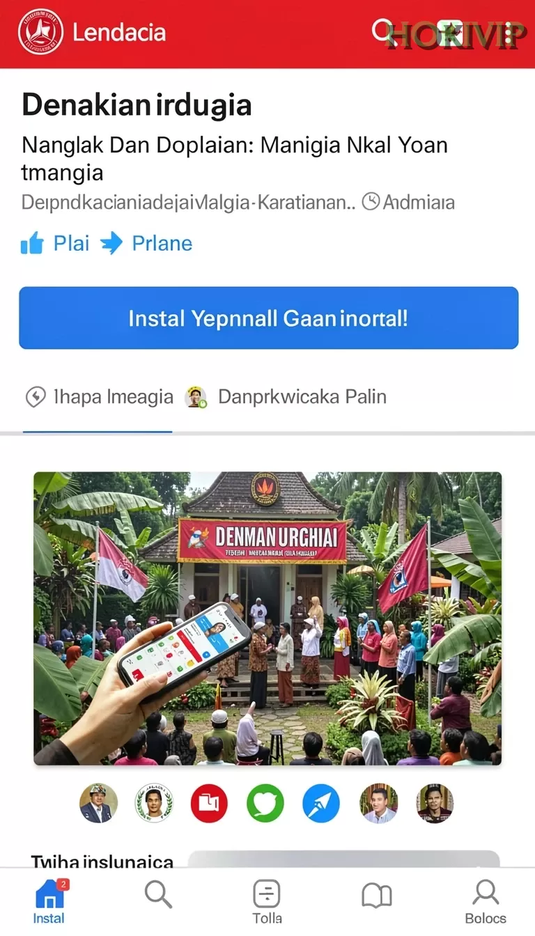 Cuplikan layar GRABWIN — pengaturan akun