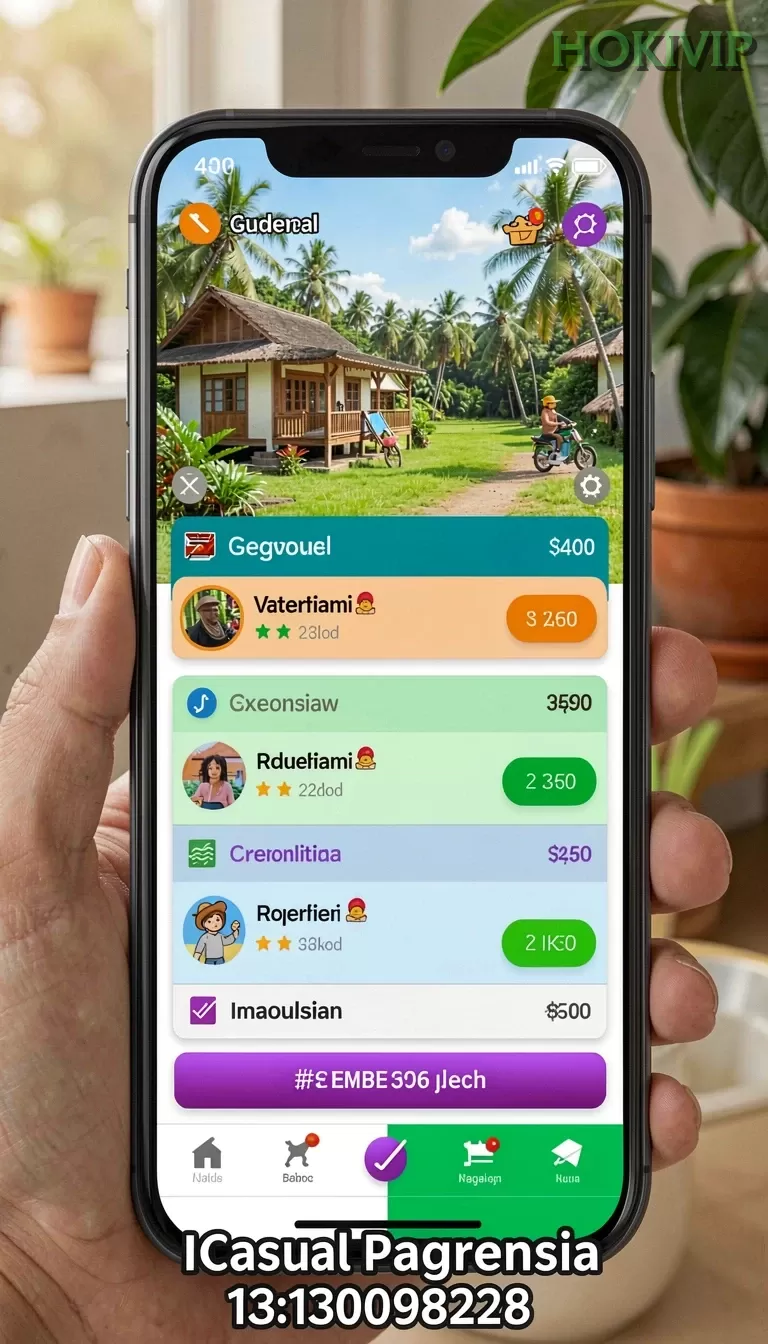Cuplikan layar DULTOGEL — aktivitas