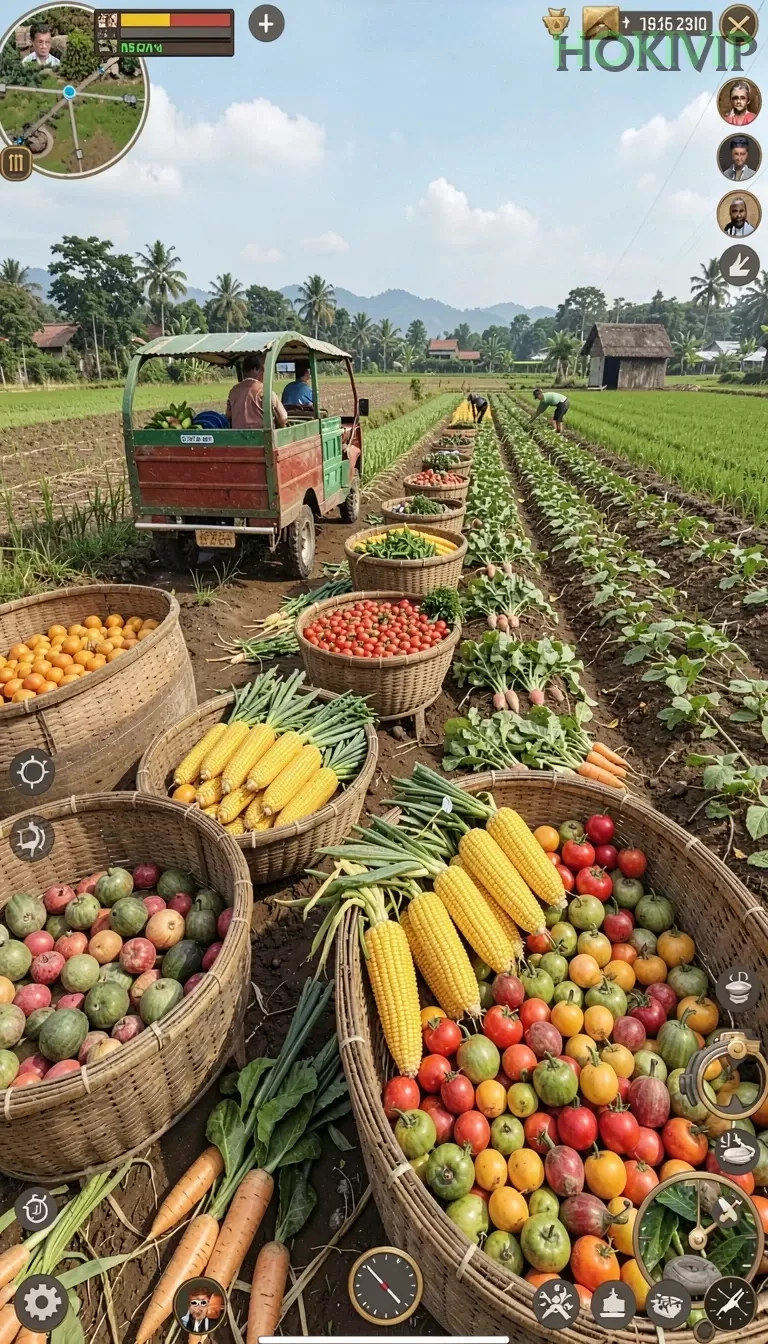 Cuplikan layar RP6677 — menu navigasi